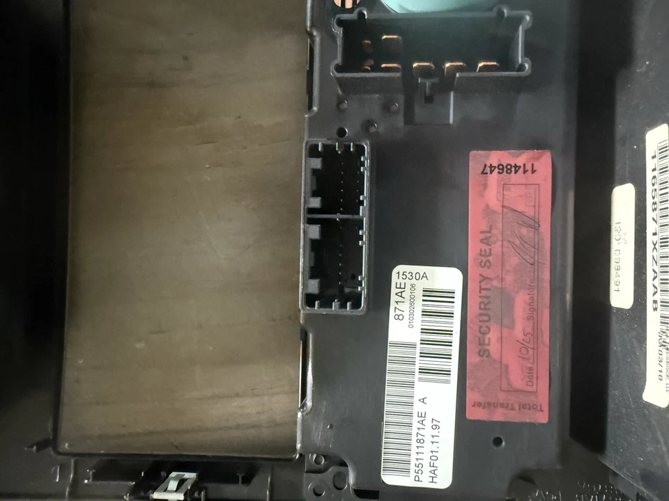 Dodge Charger/Magnum 2008-2010 radio bisel tablero moldura con controles de clima OEM Foto 4 de 4