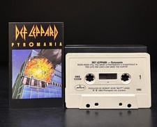    Def Leppard Pyromania Cassette Tape 1983 Mercury 810 308-4 PolyGram Tested