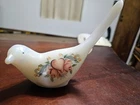 Vintage FENTON Hand Painted IRIDESCENT Happiness Bird