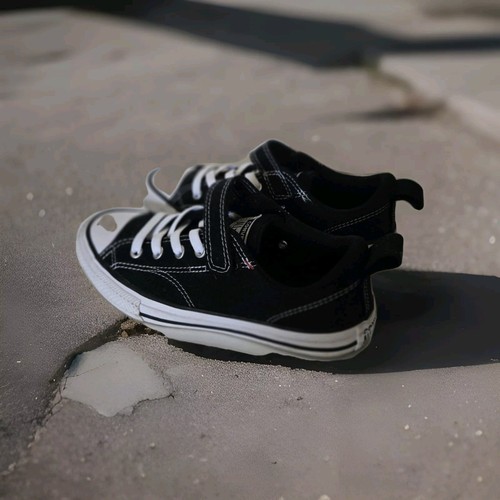 Converse Chuck Taylor All Star Black Low Top Youth Size 3 Style A06410F - Picture 12 of 15