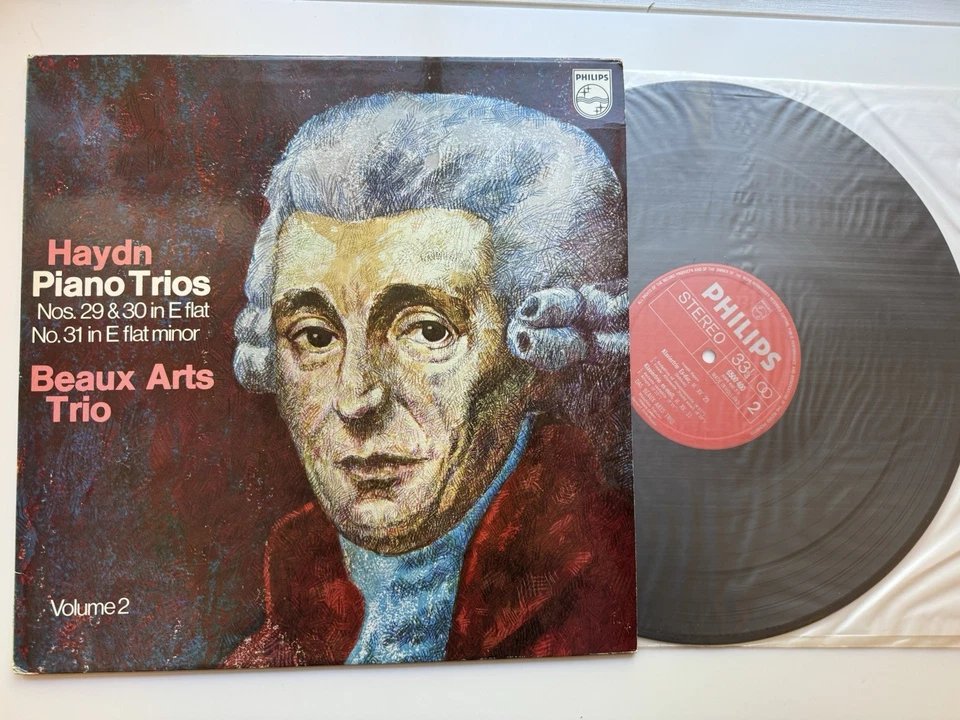 Haydn Piano Trios Beaux Arts Trio 14LPs Phillips Mint Mint Ultra Rare Foto 2 de 4