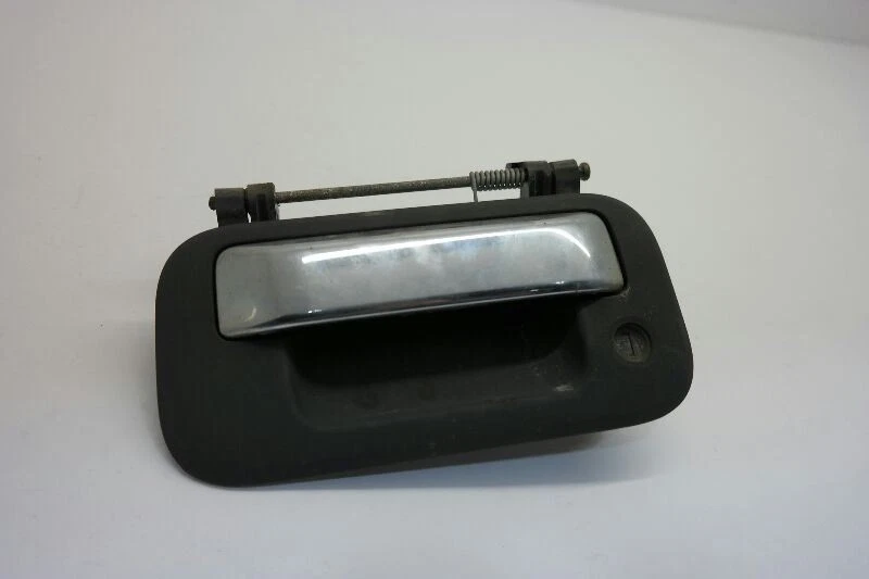 2006-14 FORD F150 PICKUP Chrome Tailgate Handle Black Textured Bezel  Foto 3 de 4