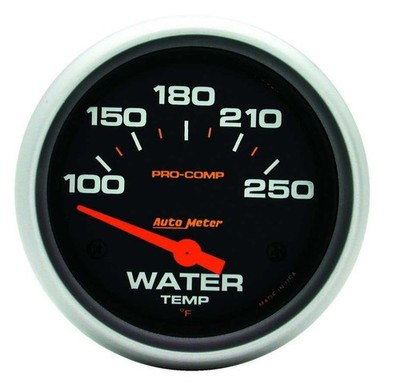 AUTOMETER Pro-Comp 2-5/8in Water Temp 100-250 Elect.- 5437