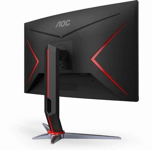 AOC AGON Curved Gaming Monitor 1ms 165Hz Curved Screen Black/Red Display image 2