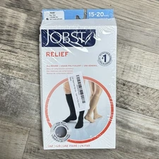 Jobst Relief Compression Socks Knee High Beige - Size Medium - 15-20 Mmhg