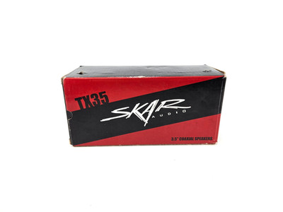 Skar Audio TX35 1-inch Two-Way Elite Coaxial Car Speakers 120W 4 Ohms