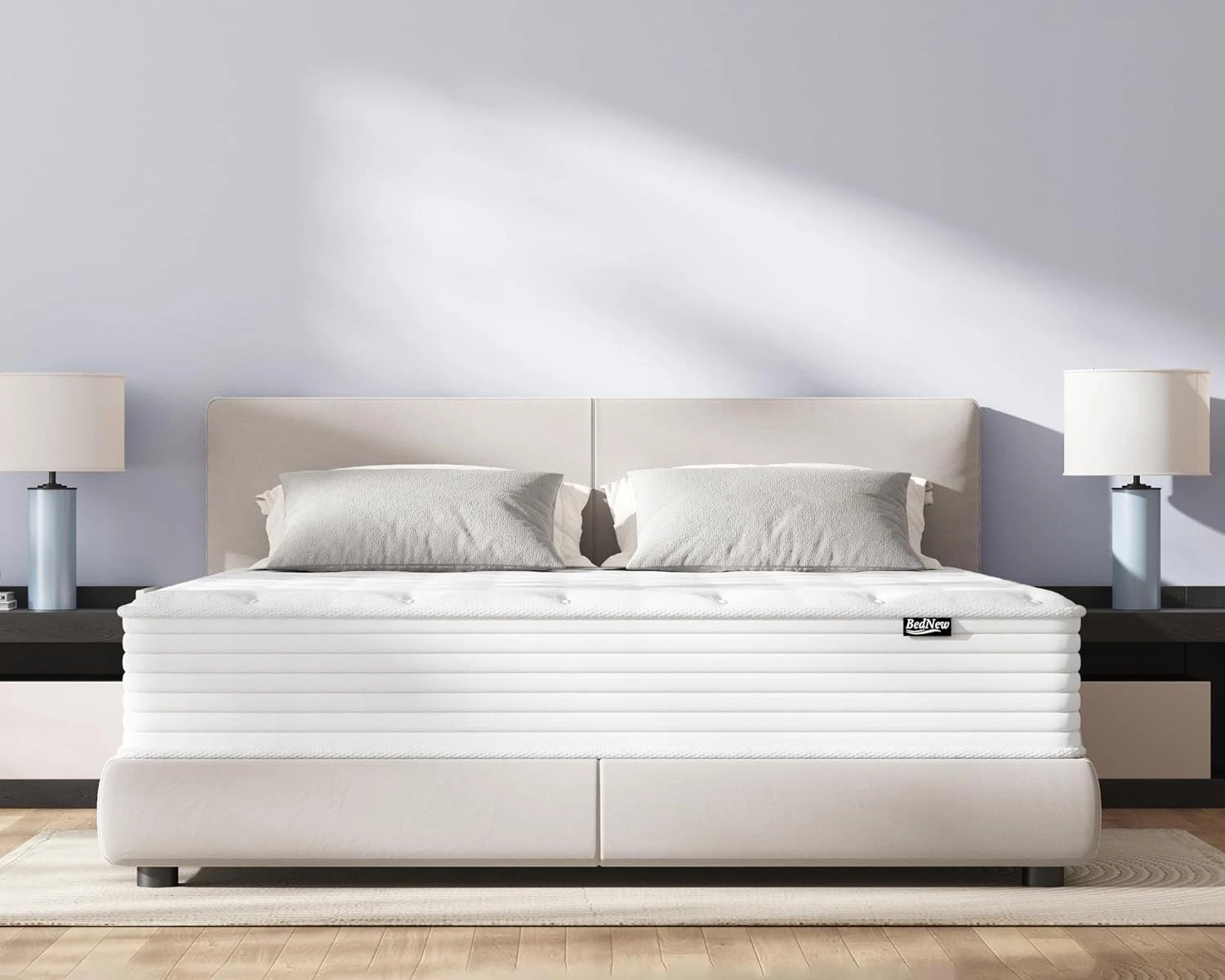 Single Size Mattresses, 22cm Innerspring Medium Firm Mattress with Pocket Spring
Opens in a new wind