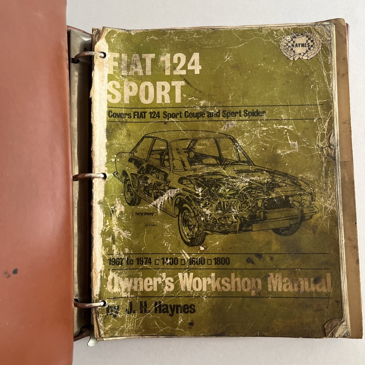 Fiat 124 Sport 1967-1974 Haynes Owners Workshop Manual Spider 1400