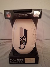 Seattle Seahawks Dave Krieg signed football