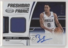 2018-19 Certified Freshman Fabric Signatures /149 Zhaire Smith #FFS-ZS Auto 2ct