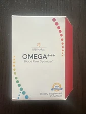 LifePharm Omega+++ Blood Flow Optimizer 30 Softgels Exp 10/2027 - New/Sealed!
