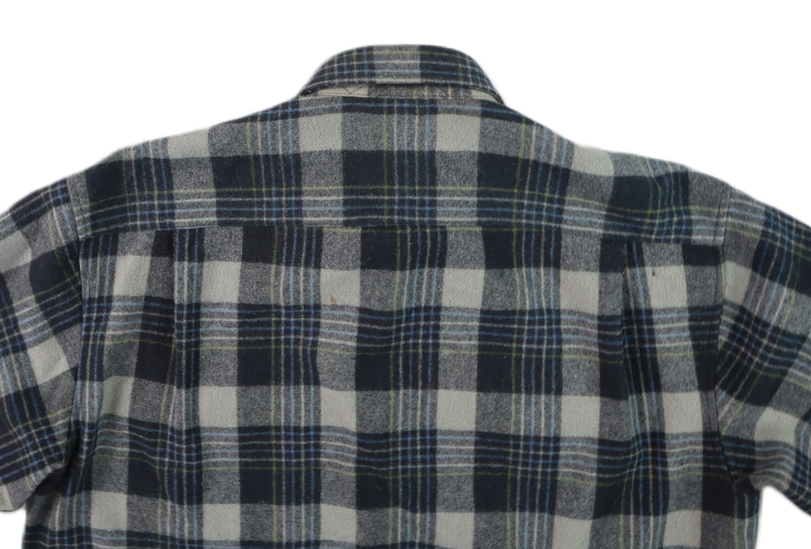 PENDLETON US Men’s Large Gray Plaid Button Down 1… - image 16