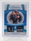JAYSON TATUM 2024-25 FLAWLESS CAREER MILESTONES DUAL GAME WORN PATCH 5/5 Q5692