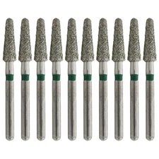 Dental Diamond Burs 856/025C Coarse FG Round End Taper Bur High Speed 10Pcs/PK