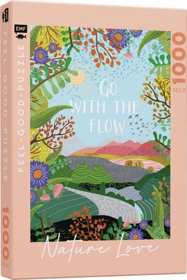 Feel-good-Puzzle 1000 Teile - NATURE LOVE: Go with the flow | Deutsch | Spiel
