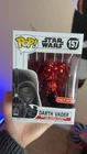 Funko Pop! Star Wars: Darth Vader #157, Target Exclusive Red Chrome *Vaulted*