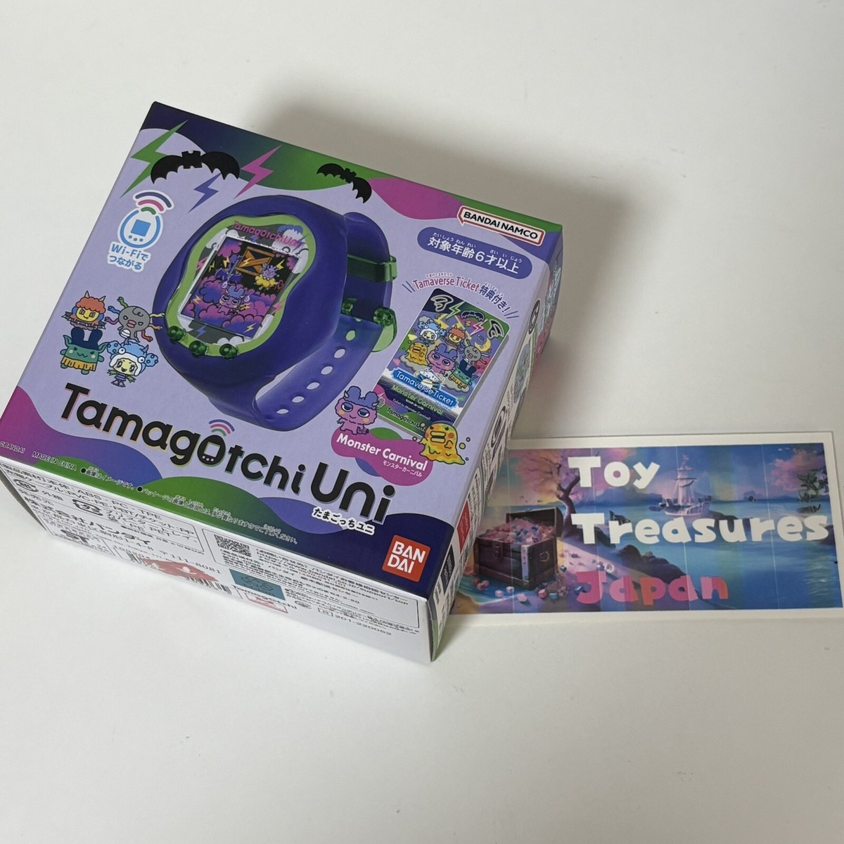 Bandai Tamagotchi Uni Monster Carnival 2024 Battery Powered Wrist