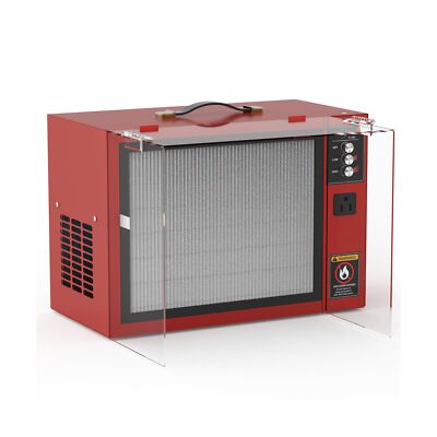 Portable Air Filtration System - Tabletop Dust Collectors (580-780CFM) for Wo...