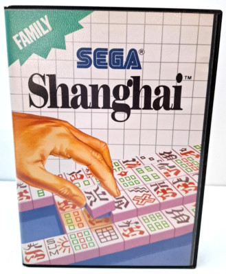 Shanghai - SEGA Master System - mit OVP / OHNE ANL. - Mahjong - PAL - 12252800