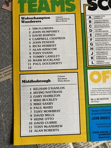 Wolves HOME & AWAY programmes 1984/85 League 2nd Division Cup some with cuttings - Picture 60 of 96