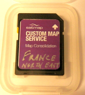 Satmap Custom Map Karte (1) Frankreich NE 1:25k (2) Frankreich NE 1:50K IGN