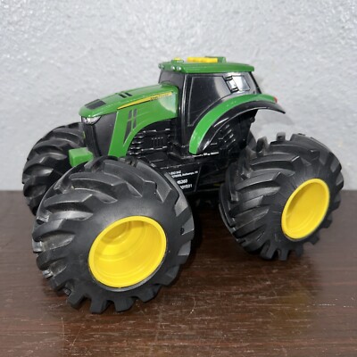 John Deer Tractor Toy Made By Tommy With Active Sounds To Include  Horn Honking