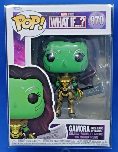 Funko Pop! Marvel What If...? Gamora With Blade of Thanos Bobble-Head #970