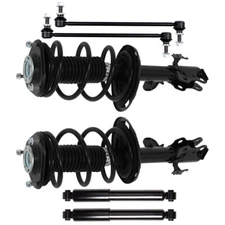 Front Struts Rear Shock w/ Spring Sway Bars Link Kit For 2013-2018 Toyota RAV4
