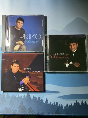 Primo Kim Villarruz ~ To Be Near, Make It Right, Christmas 3CDs ~Vocal Jazz Rare