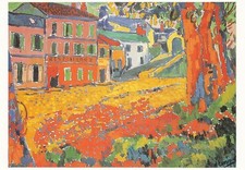 Art Postcard Maurice de Vlaminck The Restaura...