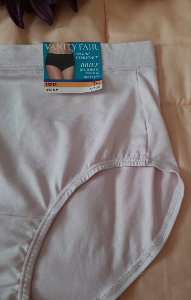 VANITY FAIR L/7 Beyond Comfort 柔软无缝内裤 13213 nwt — 第 3/4 张图片