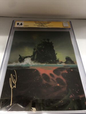 Swamp Thing : Green Hell (2022) # 1 (CGC 9.6 SS) Signed David Baron   DC Comics