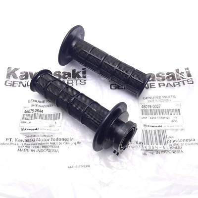 Kawasaki KLX150 KLX 150 Handlebar Hand Grips Grip Throttle 46075