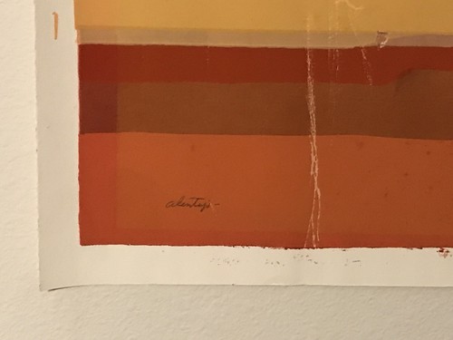 Famoso museo artista Philip B Hicken Southwestern Navajo dipinto Alentejo 1972 - Foto 7 di 10