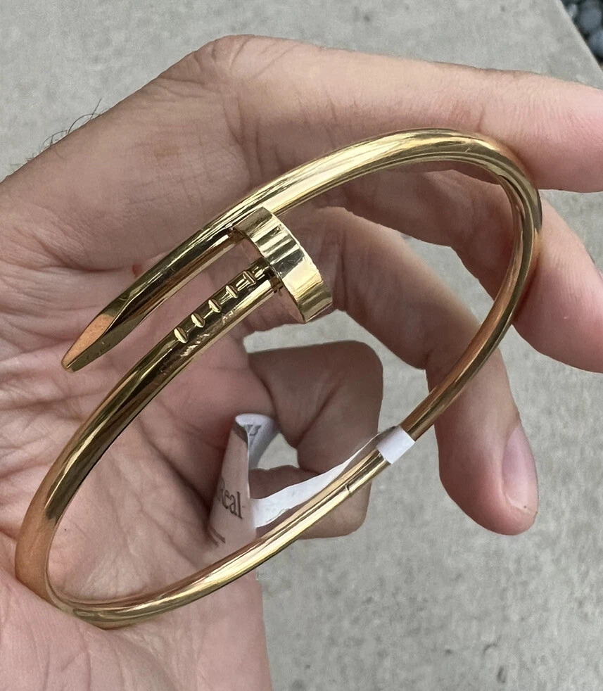 Cartier Juste Un Clou Bracelet Yellow Gold Size 20 Box And Papers Mint Nail! | eBay Cartier Juste Un Clou Bracelet Yellow Gold Size 20 Box And Papers Mint Nail! | Ebay