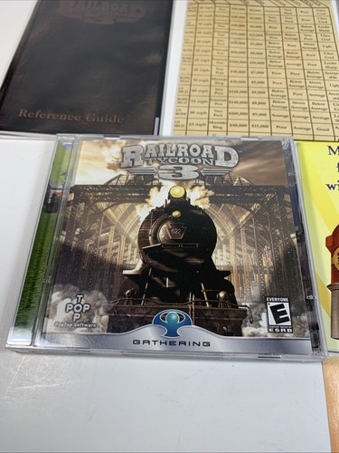 Railroad Tycoon 3 PC CD-ROM 2003 Pop Top Software Complete in Box Pre-owned - Picture 2 of 10