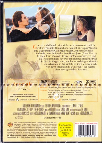 BEFORE SUNRISE.DVD.NEU&OVP. - Bild 2 von 2
