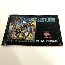 The Blues Brothers NES Video Game INSTRUCTIONS MANUAL BOOKLET ONLY - Nintendo