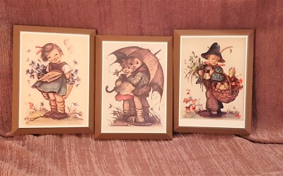 Lot of 3 * Goebel Hummel Wall Plaques * ARS AG, Zug Switzerland