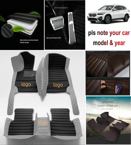 Car Floor Mats Fit for Chevrolet Blazer Waterproof Auto Custom Carpets Liners - Imagen 13 de 42
