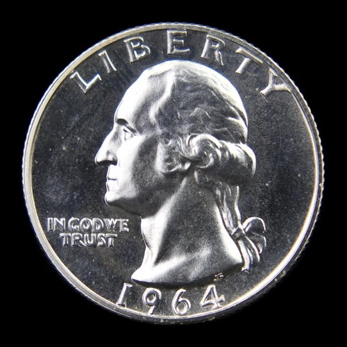 1964 Proof Washington Silver Quarter Scarce Better Date