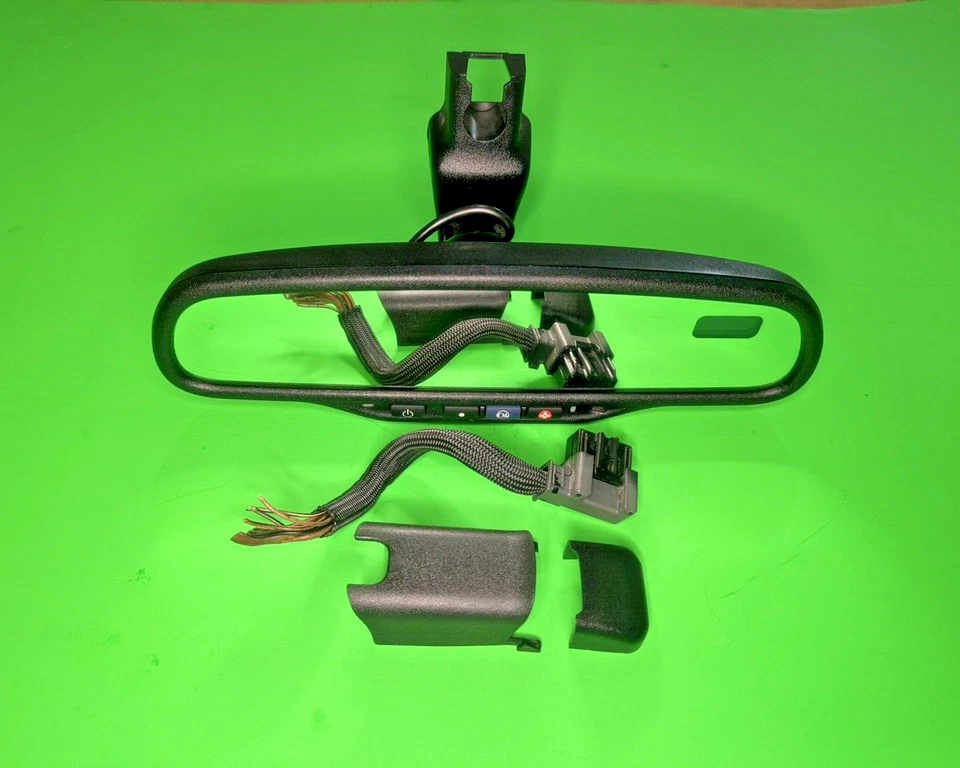 Оригинальное зеркало заднего вида 00–09 Cadillac CTS SRX с телематикой и автоматическим затемнением GNTX-261 - Изображение 2 из 4