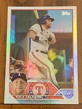 2023 Topps Series 2 Rainbow Foil #512 Kole Calhoun - Texas Rangers