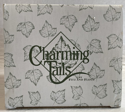 Charming Tails ~ FLORAL CANDLEHOLDER W/MAXINE Figure 93/203 ~ Fitz & Floyd NIB - Picture 15 of 17