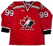 WAYNE GRETZKY 1998 NAGANO OLYMPICS TEAM CANADA AUTHENTIC NIKE JERSEY 48