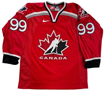 WAYNE GRETZKY 1998 NAGANO OLYMPICS TEAM CANADA AUTHENTIC NIKE