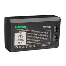 Kastar Battery for GODOX VB26B Round Head Flash V1 Speedlight V850III V860III