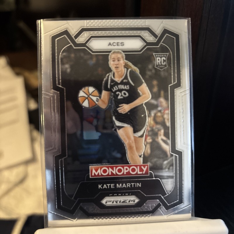 2024 Panini Prizm Monopoly WNBA Kate Martin 40 Base Rookie