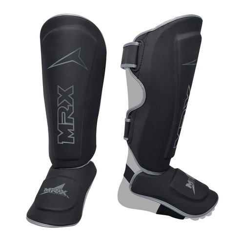 MRX MMA Muay Thai Kickboxing Training Shin Guard Pads for Boxing Embossed Design - Picture 16 of 48