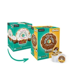 The Original Donut Shop Coconut + Mocha Coffee 24 to 144 K cup Pick Any Size 